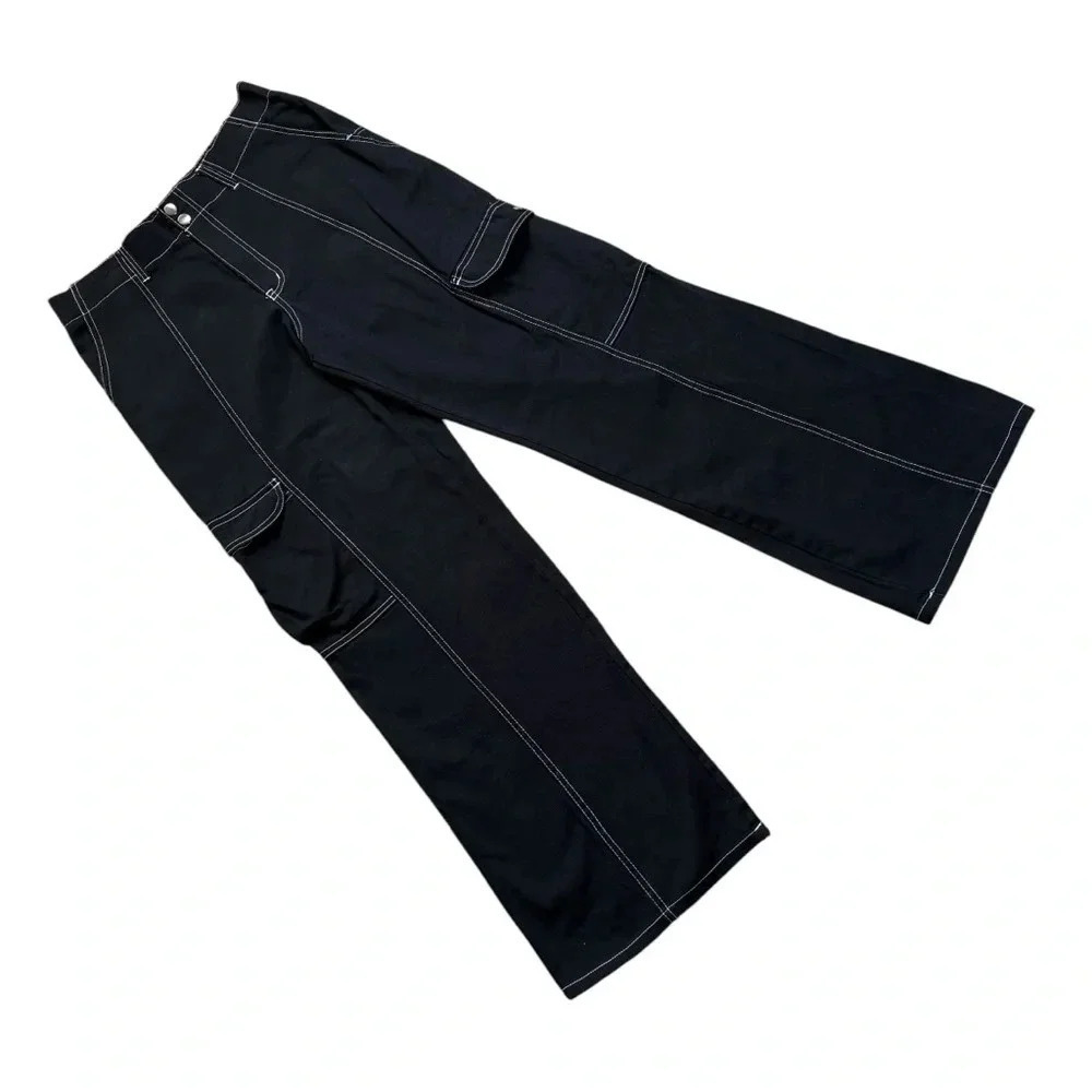 RSQ Women’s Smock Waist Loose Cargo Pants - Picture 3 of 11